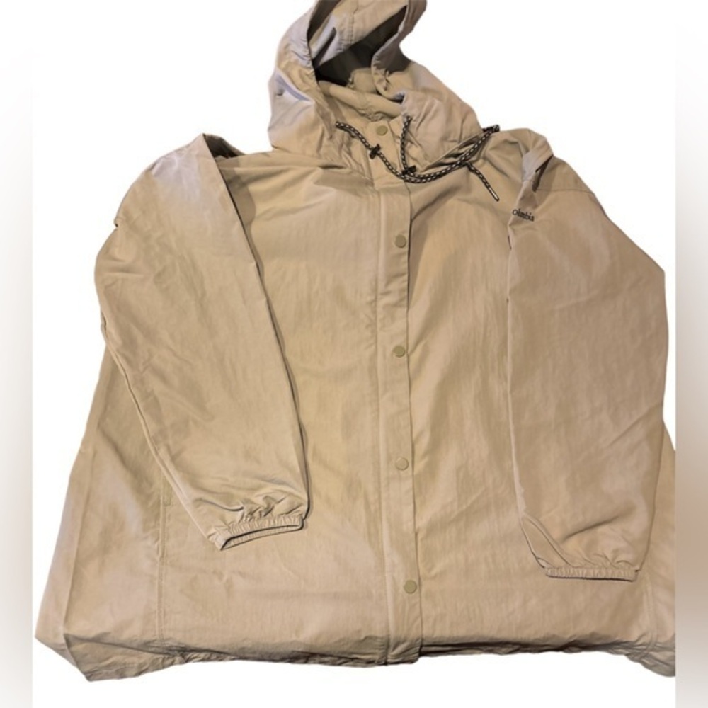 Columbia Women's Day Trippin' II Long Jacket, Safari, X-Large